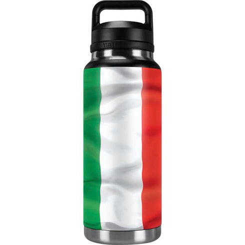 Italy Flag YETI Rambler 36oz Bottle Skin